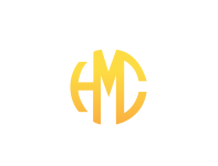 HMC Hydraulics Logo Stacked White_Gold